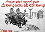 CÔNG AN XÃ CÓ ĐƯỢC XỬ PHẠT LỖI KHÔNG ĐỘI MŨ BẢO HIỂM KHÔNG??
