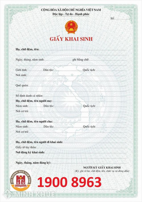 Thủ tục Đăng ký Giấy khai sinh mới nhất năm 2019